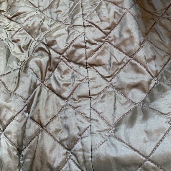 Vintage 70s/80s Casual Corner Striped Lightweight Puffer Jacket Size Small - Picture 10 of 12